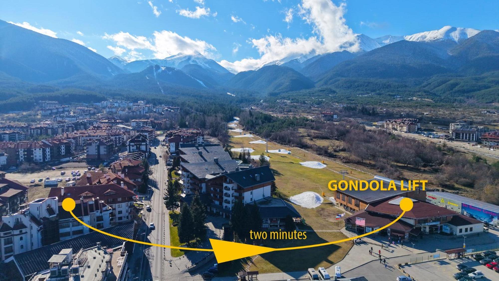 Nice And Quiet Apartment Next To Gondola Lift. Bansko Buitenkant foto